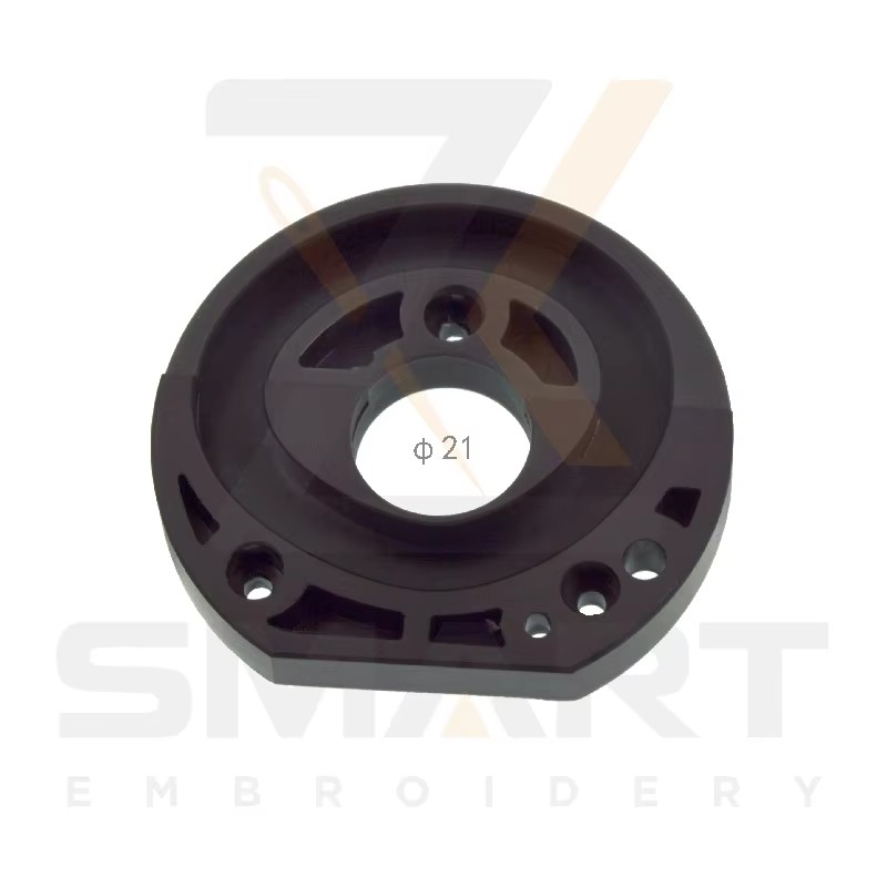 Tipus de divisió Presser Foot Cam Hole Diàmetre 21mm per a Tajima, màquina de brodats xineses A02p21s