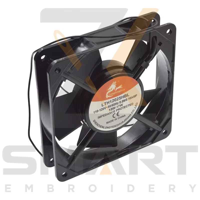 Ventilador de refrigeració 120*120 110 Volt Parts de màquina d'embroideria EDH06-120*120-110V