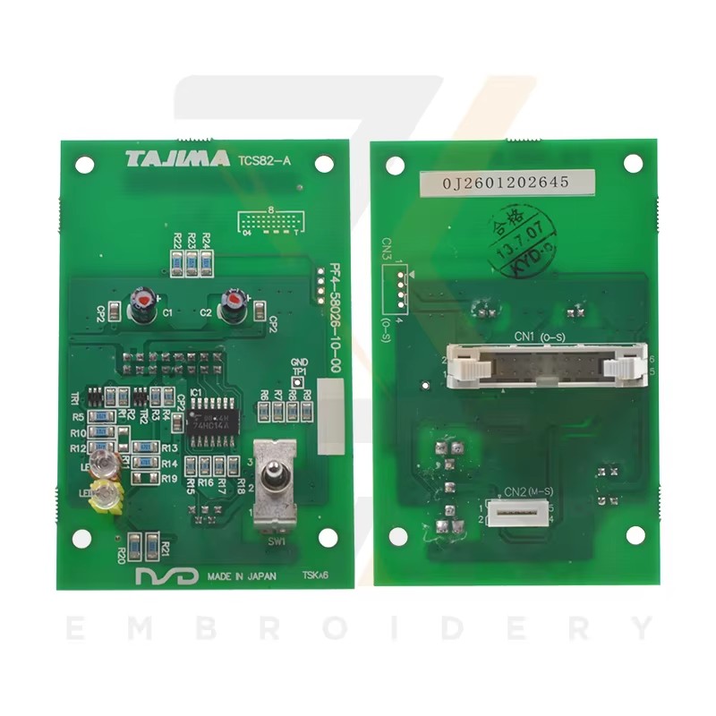 TAJIMA TCS82-A 0J2601301015 0J2601301012 0J2601300000 0J2601301013 FG7213000000 Targeta per a màquines d'embroideria