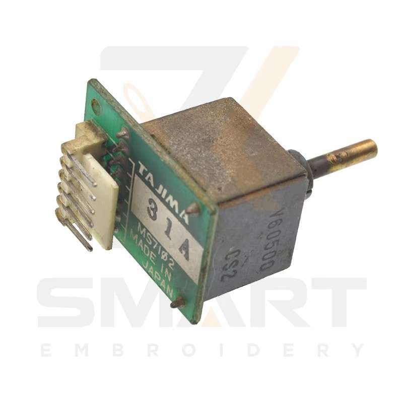Interruptor rotatiu Tajima usat MS7102010000 BCM18V60500 per a TME, TMEF, TMEG, TMFD