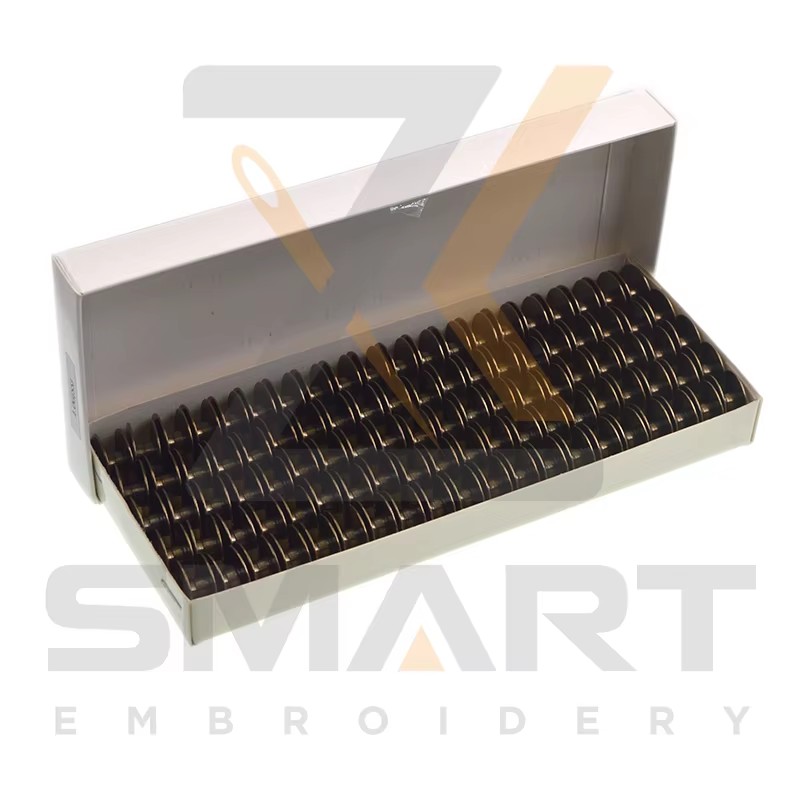L Dimensió estàndard d'acer inoxidable Material Bobins de màquina d'embroideria Parts R0610-S01