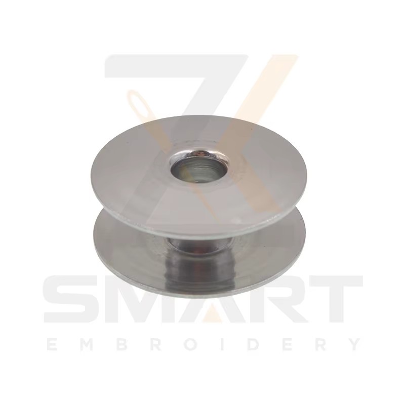 100 PC Jumbo M mida 2.0 material d'acer inoxidable màquina d'embroideria Bobbins Tajima SWF Xina màquina d'embroideria parts R0620-SS