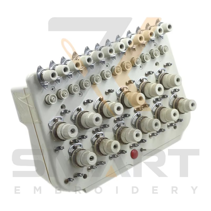 Assessorament de la unitat de base de tensió SWF de 12 colors usats amb plaques de sensors dins per a les màquines d'embroideria de la sèrie HB SA T01SWF1202-U