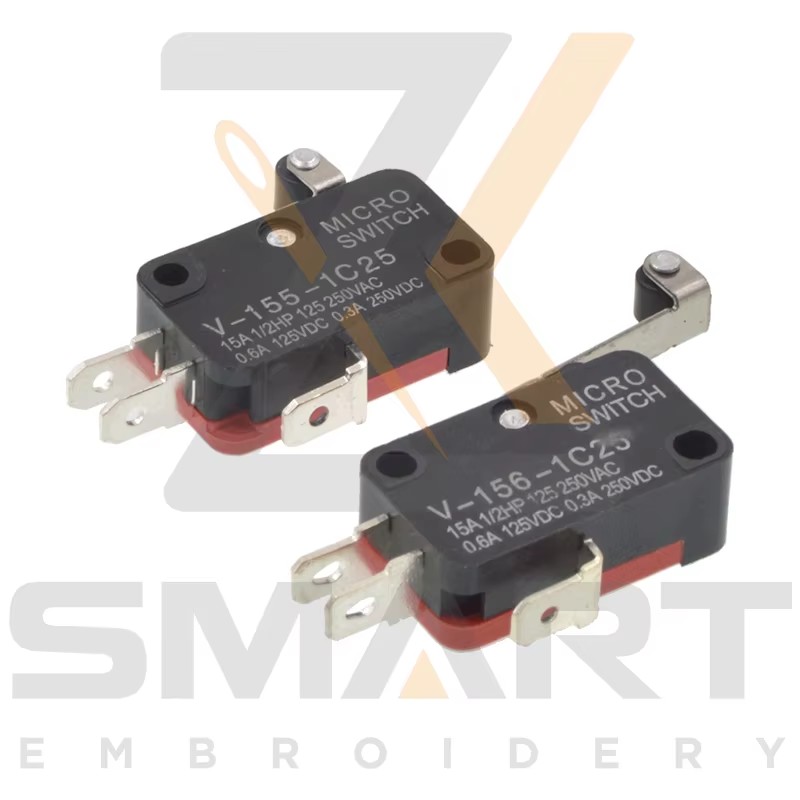 Microinterruptor V-155-1C25 V-156-1C25 Parts de màquina d'embroideria xinesa EDH06-V-155-1C25 EDH06-V-156-1C25