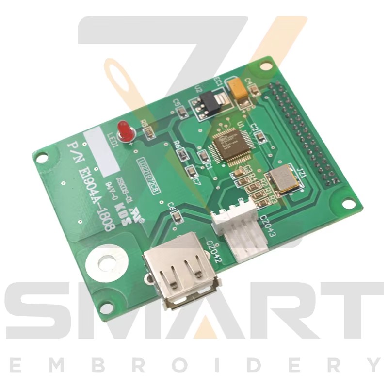 DAHAO E1904 targeta de port USB per a màquines d'embroideria xinesa EDH06-E1904-C