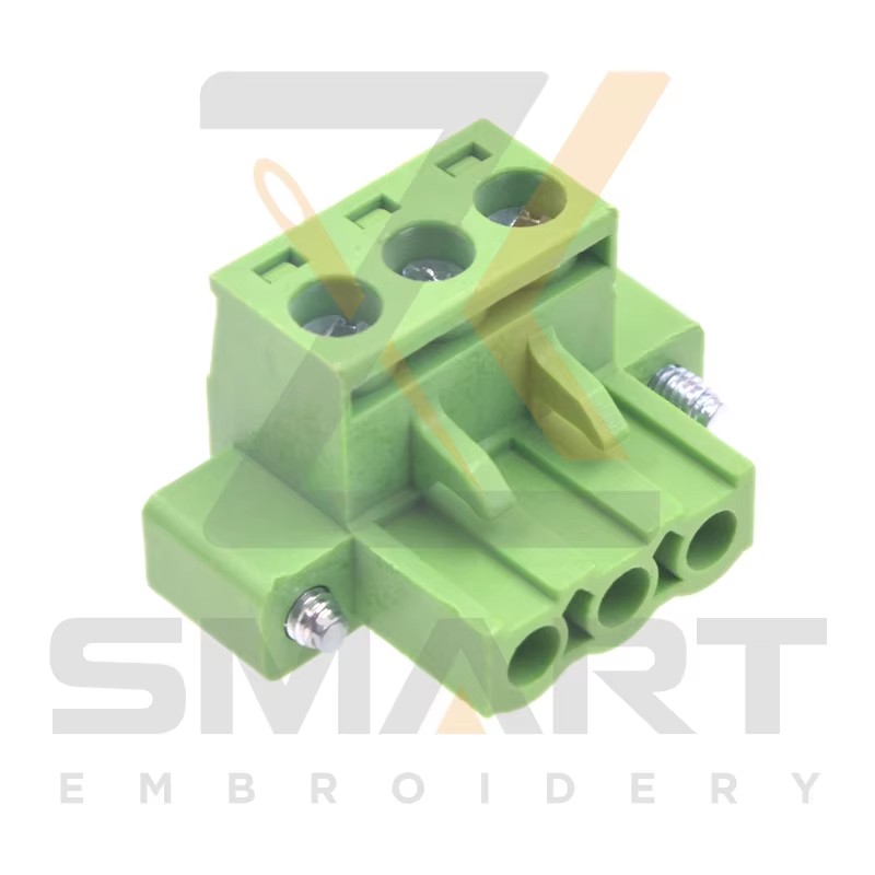 10 peces L tipus 3 connector de pins per a conductors de màquines d'embroideria parts E12-CZ-L3-F