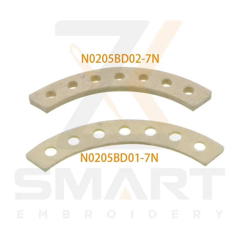 Màquina d'embroideria de Barudan Parts d'oli de taula de torret Felt 7 agulles N0205BD01-7N N0205BD02-7N
