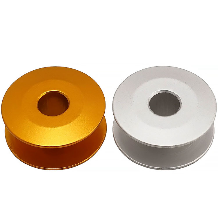 Màquina d'embroideria d'alta qualitat, nucli de transbordador, nucli de filferro, màquina de costura d'acer inoxidable resistent a l'òxid d'alumini